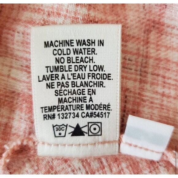 Cloth & Stone Pink Linen Lightweight Tank Top Small - Picture 8 of 8